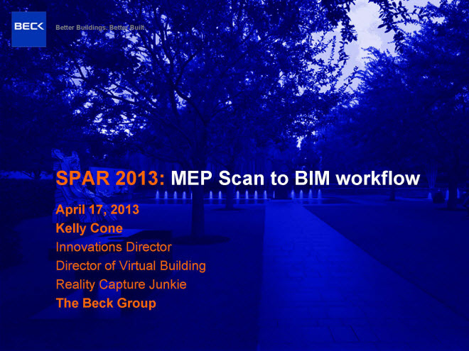 Scan To BIM - The MEP Edition - SPAR 3D