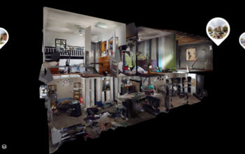 Assess fire losses with Matterport 3D Camera