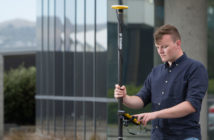 The TDC600 is a small and lightweight handheld GNSS receiver from Trimble