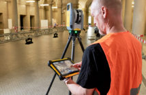 Trimble X7 scanning system includes automatic registration
